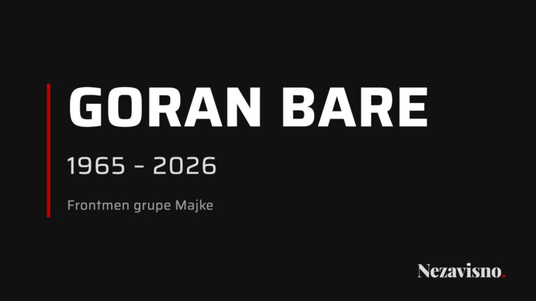 Teške boje: Preminuo Goran Bare